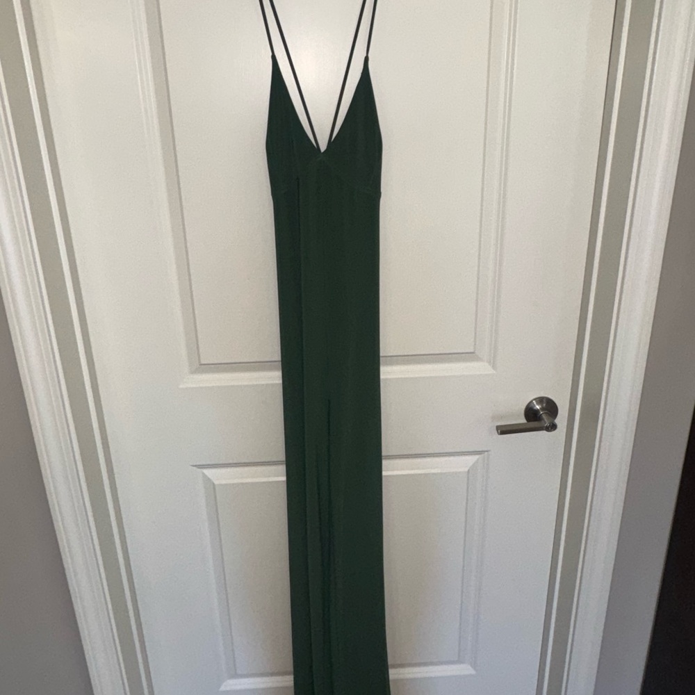 Forest Green romper/slip jumpsuit. New with tags